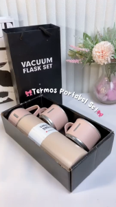 Termos Sultan Vacuum Flask Set Botol Minum Cangkir Premium 500 ML
