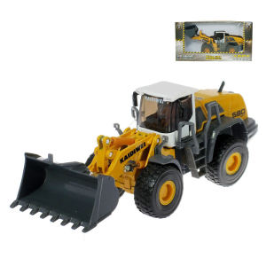 Mô Hình Máy Xúc Xe Tải Lớn Hợp Kim Kdw Mô Hình Máy Ủi Đồ Chơi Bé Trai Trẻ Em Xe Công Trình Kim Loại
