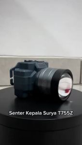 Surya Senter Kepala Zoom SYH T755Z Cahaya Putih Super Terang 75 Watt Water Resistant - GARANSI RESMI