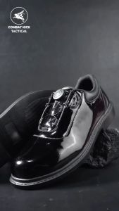 Sepatu PDH TNI POLRI kilap pria tali putar dinas harian COMBATKICKS