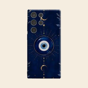 Evil Eye Luxury Fashion Full Lens Protective Case for Samsung Galaxy S26 S25 S24 A56 A36 Plus Ultra