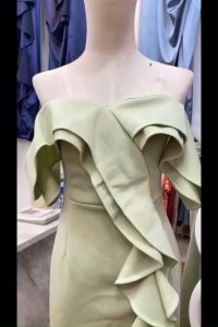 ML445 ชุดเดรสออกงาน ชุดเพื่อนเจ้าสาว ชุดราตรียาวสวย ใส่ได้ถึง3แบบ ผ้าเนื้อดี มีน้ำหนัก ยืดหยุ่นได้ดี