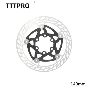 TTPRO Siêu Nhẹ Sợi Carbon Phanh Đĩa Cho MTB Xe Đạp Đường Bộ 140mm/160mm/180mm 6 Bu Lông Xe Đạp Đi Xe Đạp Phanh Đĩa