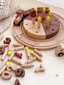 Prince Mom | Imaginative Play Toy Birthday Cake Train Track For Boys And Girls