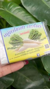 สบู่หัวไชเท้า สบู่สมุนไพร ดาวไพร ผสมวิตามินอี 80กรัม