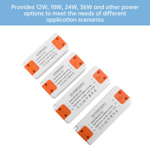 12V LED Driver Ultra-Thin Constant Voltage Drive Power Supply 12W 18W 24W 36W AC185-260V Input For Various LED Lamps & lanterns