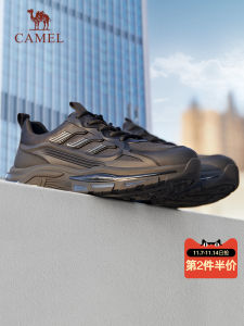 Camel Mens Winter Sports Shoes Thick Bottom Casual Warm Shoes Youth Low Top Lace up Flat Heel TPU Outsole round Toe Shoes