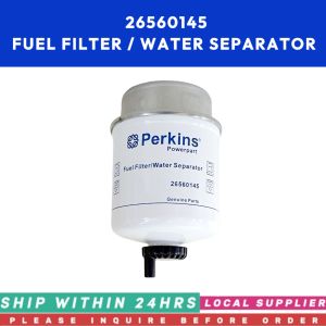 Pre Fuel Filter 26560145 W33547 901-249 10000-51231 [LOCAL SUPPLIER. READY TO SHIP WITHIN 24HRS.] Fuel Water Separator FOR PERKINS FG WILSON CAT MASSEY FERGUSON