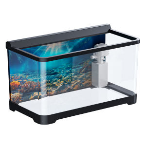KUOTING | Filtering Oxygenation Integrated Small Desktop Fish Tank