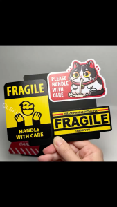 Travel Stickers Luggage Bag - FRAGILE Series (UV Print) Funny Cute Creative