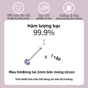 DAISY DREAM | Mũi Nhẫn Đục Tai Bạc Không Dễ Gây Dị Ứng Nhỏ