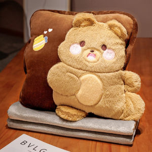 Warm Hand Multi-purpose Pillow Blanket Four Seasons