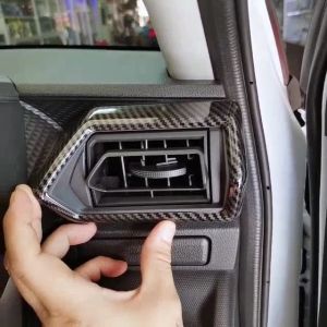 Perodua Ativa Side Aircond Vent Interior Trim Carbon Fiber Black Accessories 2019 2020 2021 2022 2023 2024