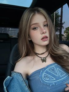 เซ็กซี่ สั้น แขนกุด เสื้อครอป ผู้หญิง เสื้อชั้นใน ฤดูร้อน แฟชั่น ระบายอากาศได้ดี ใส่สบาย ผ้าฝ้าย ปัก เดนิม เสื้อสายเดี่ยว