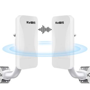 other | WB2F01 Outdoor CPE 300Mbps Long Range Wireless Bridge – Point to Point / Point to Multipoint 8dBi Antenna 1000m+ Transmission