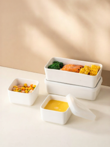 Onlycook | Bát Hấp Sứ Có Nắp cho Cơm Trứng Món Nấu và Rau Củ