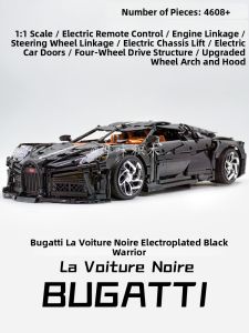 Mould King | High Difficulty Assembling 1:8 RC Car Model Kit
