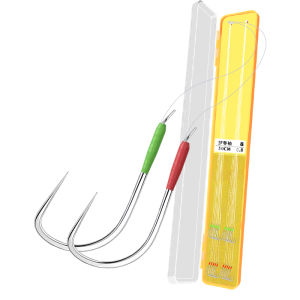 LAODAO | Tangle-free Ready-to-use Leader Line for Match Fishing of Carp in Black Pits