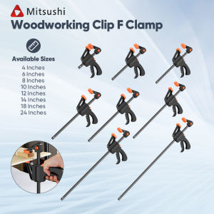 Mitsushi Quick Ratchet Bar Clamp 4" - 24"Quick Clamps F Clamp Wood Working Clamps Sets