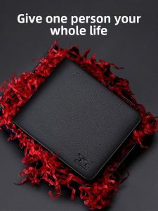 SEPTWOLVES | Genuine Leather Mens Wallet Gift Set