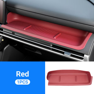 For Hyundai Tucson 2025 2026 Siliicone Car Passenger Side Dashboard Storage Box Mat Anti-slip Center Console Organizer Cover Pad