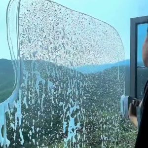 📢ส่งด่วนจากไทย🚚 ที่เช็ดกระจก เช็ดกระจก 2 ด้าน แปรงเช็ดกระจก พร้อมเชือกนิรภัยให้ ที่เช็ดแบบแม่เหล็กสําหรับทําความสะอาดกระจกหน้าต่าง สินค้าพร้อมส่ง