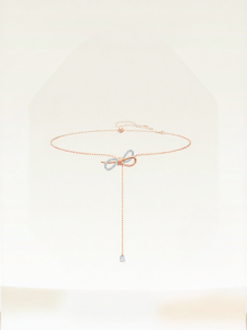 Swarovski | Butterfly Bow Y-Necklace