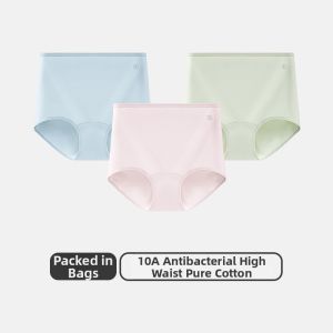 THREEGUN | Antibacterial Clamping-Preventive Cotton Panties