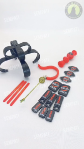 SEMPATI Mahkota Racing Fullset Ebod Jaya Mahkota Sangkar Kandang Bulat Burung Murai Batu Full Set Gantungan Lipat Pion Variasi Plat Stiker Tebok Mahkota Cakaran Cakram Sangkar Burung