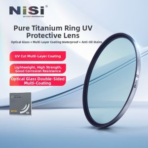Nisi | Pure Titanium Ring Multi-coated UV Protection Filter 95mm