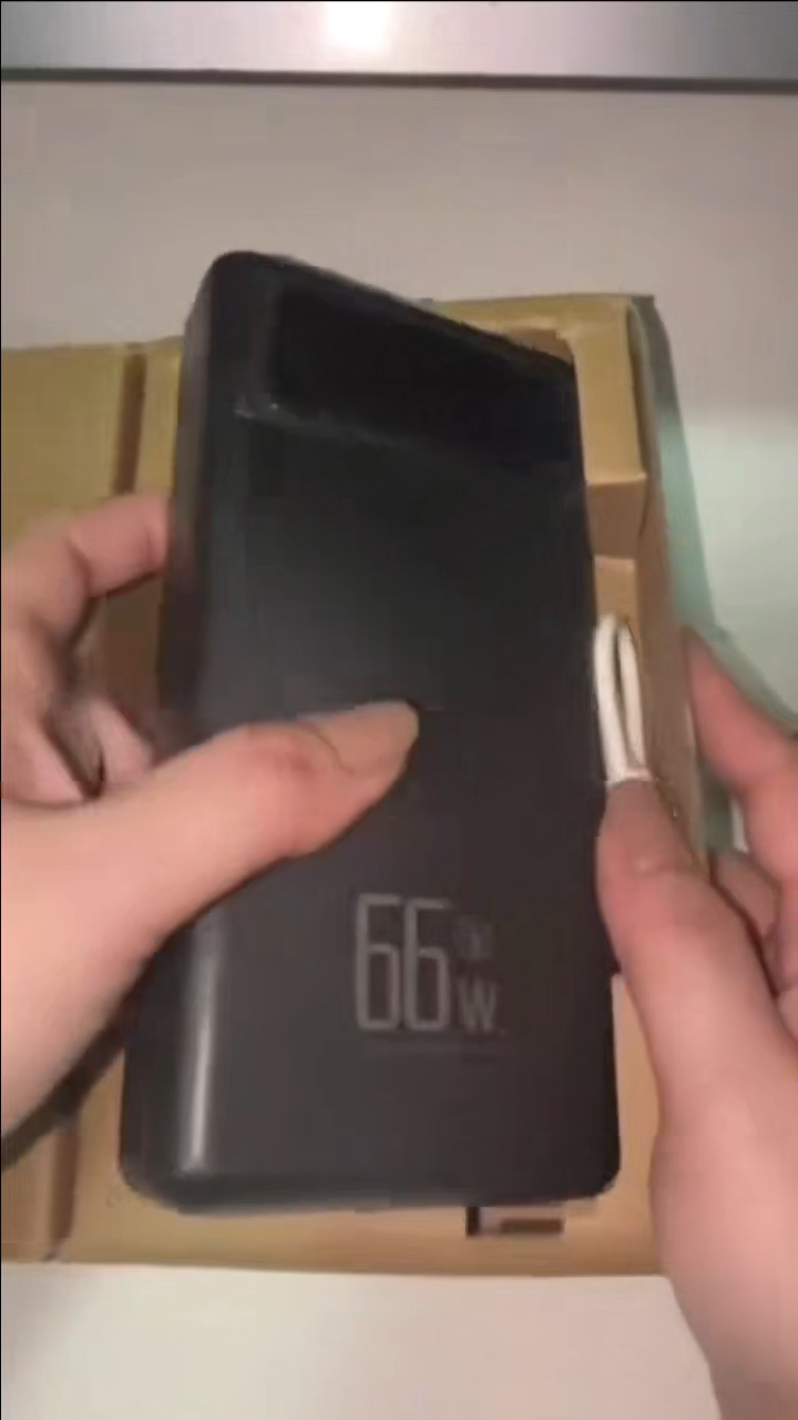 （SG） 100% original 60000mAh powerbank fast charging With 4 USB 3 inputs Portable charger power bank 20000mah