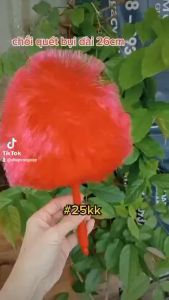 Chổi Quét Bụi Nhí Dài 26cm Sợi NiLon Mềm Mịn Thân Chổi Nhựa Có Thể Giặt Sạch Nhiều Lần