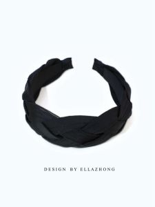 Elegant Simple Wide Vintage French Style Hairband Headband Versatile Basic Hair Clip Accessory for Women Fashionable Hair Ornament