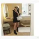 2024 Spring Autumn Collection Women's Tweed Style Socialite 2-Piece Set Korean Version Vest Mini Dress Suit Fashionable Trendy. 