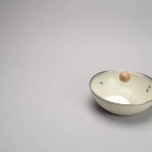 🔥SG Fast🔥Non Stick Ceramic Wok With Lid Suitable For All Stoves Non Stick Cookware (24/28cm)