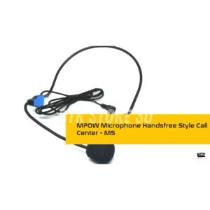 COD TaffSTUDIO Microphone Kabel Suara Jernih 1 Meter Mic Bando Imam Masjid 52dB - MF03