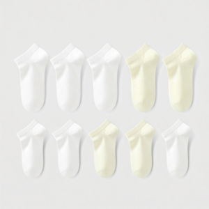 Secret World | Anti-slip Antibacterial Anti-odor Boneless Anti-pilling Short Tube Socks