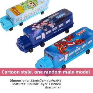 HECI | Minnie Collaboration Dual Layer Large Capacity Metal Pencil Case