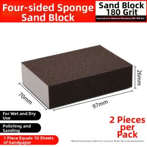 GONGFUMEN | Sanding Polishing Rust Removal Sponge Sanding Block