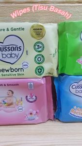 Cussons Baby Wipes 50S Sheets Tissu Basah Tissu Bayi