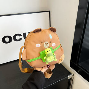 Cute Cartoon Kids Crossbody Bag Nursery Boys Girls Accessories Bag Small Shoulder Bag Fashionable Childrens Handbag