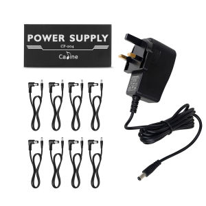 IRIN | Caline CP-204 Guitar Effect Pedal Power Supply Anti-Interference 8 Isolated Outputs 9V 12V Different Output Guitar Pedal Power