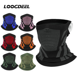 LOOGDEEL Breathable Masks Print Winter Thermal Face Bandana Mask Cover Neck Warmer Gaiter Bicycle Cycling Ski Tube Scarf Hiking