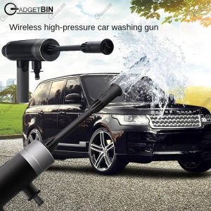 HPC38 Cordless Water Jet Washer High Pressure Water Gun Car Household Portable Rechargeable High-Pressure Washers Gun
