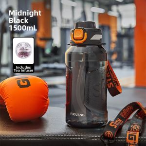 Fuguang | Outdoor Fitness Water Bottle Tritan Plastic Large Capacity