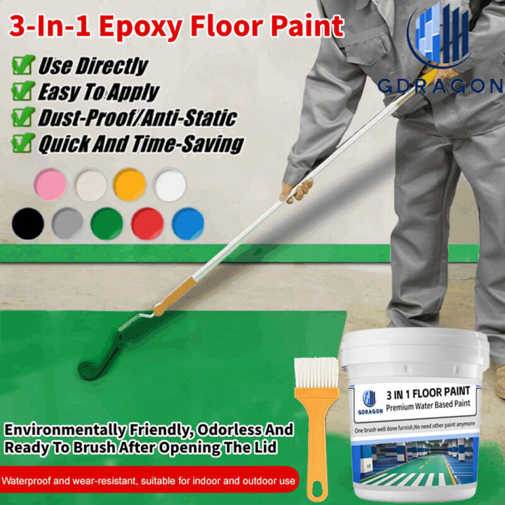 Gdragon In Epoxy Floor Paint Cement Floor Paint Wear Resistant Epoxy Paint For Flooring