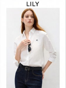 Lily | Loose Straight Casual and Commuter Shirt Jacket Lyocell Linen Blend