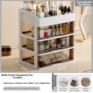 SIVASS | Desktop Drawer Style Cosmetic Storage Organizer