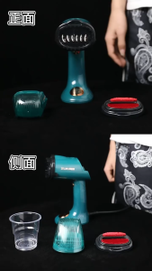 SG【ReadyStock】Iron MiniHomeUse FoldableDesign SteamIroning QuickHeatUp AntiDripSystem Ironing machine