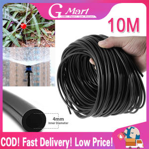 ⭐【LazTop Seller】10M 1/4 PVC Soft Hose Garden Irriagtion Tubing 4/7MM Micro Drip Pipe Home Greenhouse Lawn Yard Plants Watering Accessories ZJJ-Drip-Pipe-10M